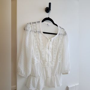 DR2 Women's Sheer Blouse XS